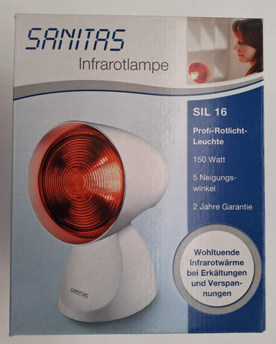 Sanitas infrarotlampe sil - infrarotlampe,