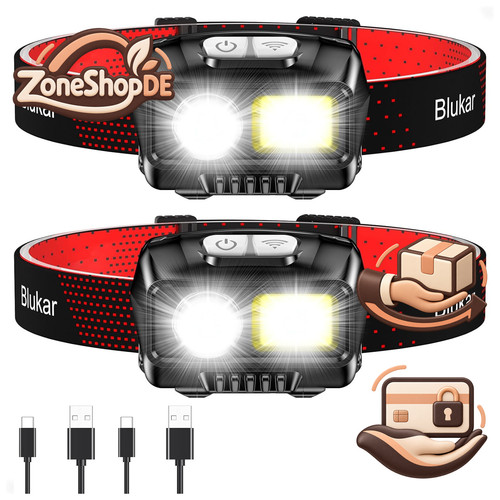 Blukar led stirnlampe - led,