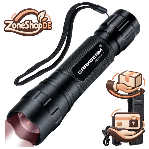 Darkbeam infrarot taschenlampe - darkbeam, infrarot-taschenlampe