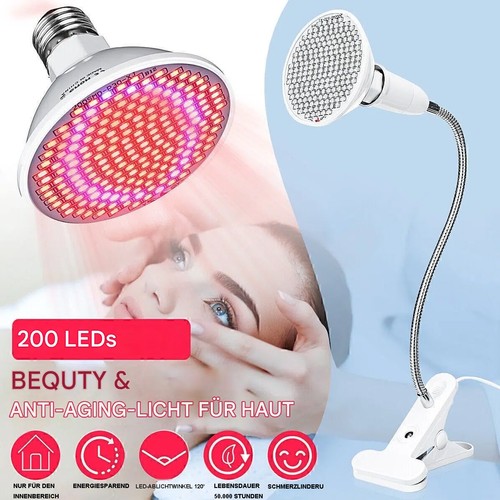 200 led infrarotlampe therapie - led,
