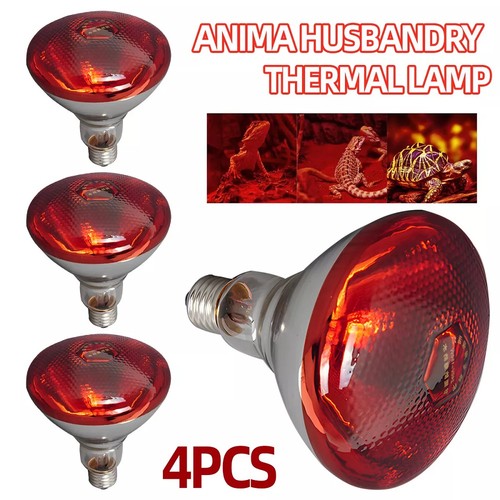 E27 250w rotlichtlampe - 4x,